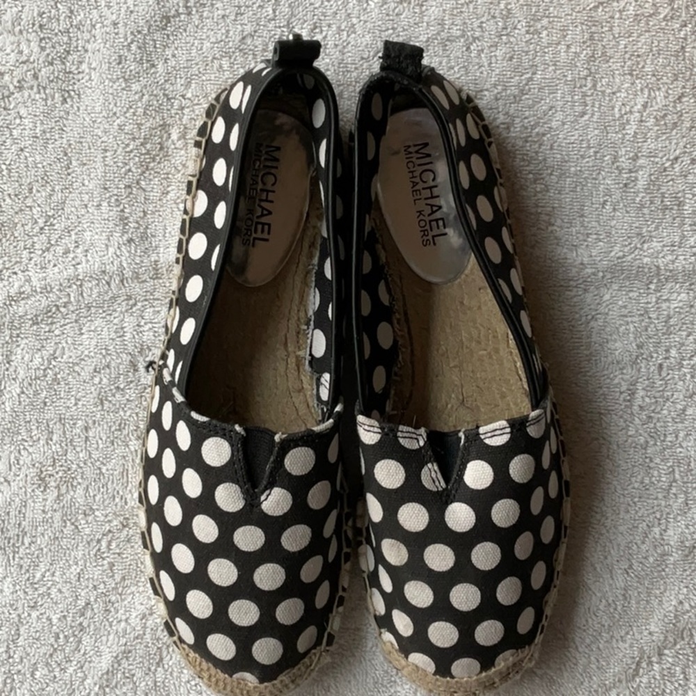 ⚪️⚫️ MICHAEL KORS ESPADRILLES SHOES ⚫️⚪️ - Picture 6 of 16